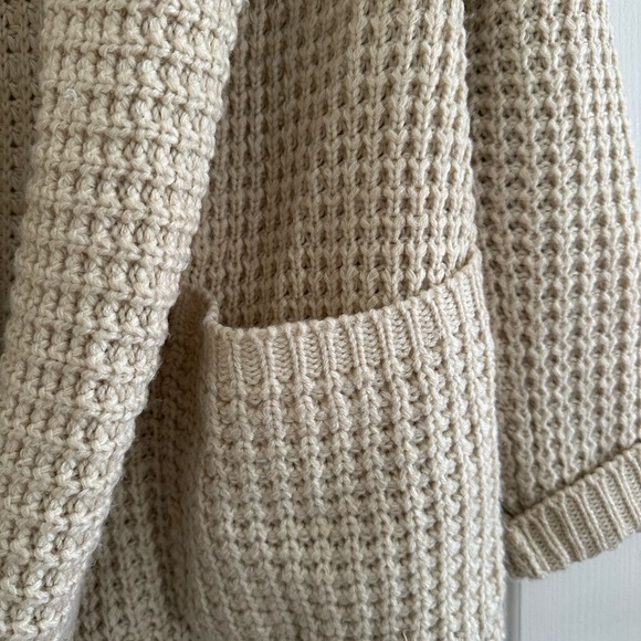 John + Jenn Cream Knitted Chunky Sweater - Picture 2 of 5